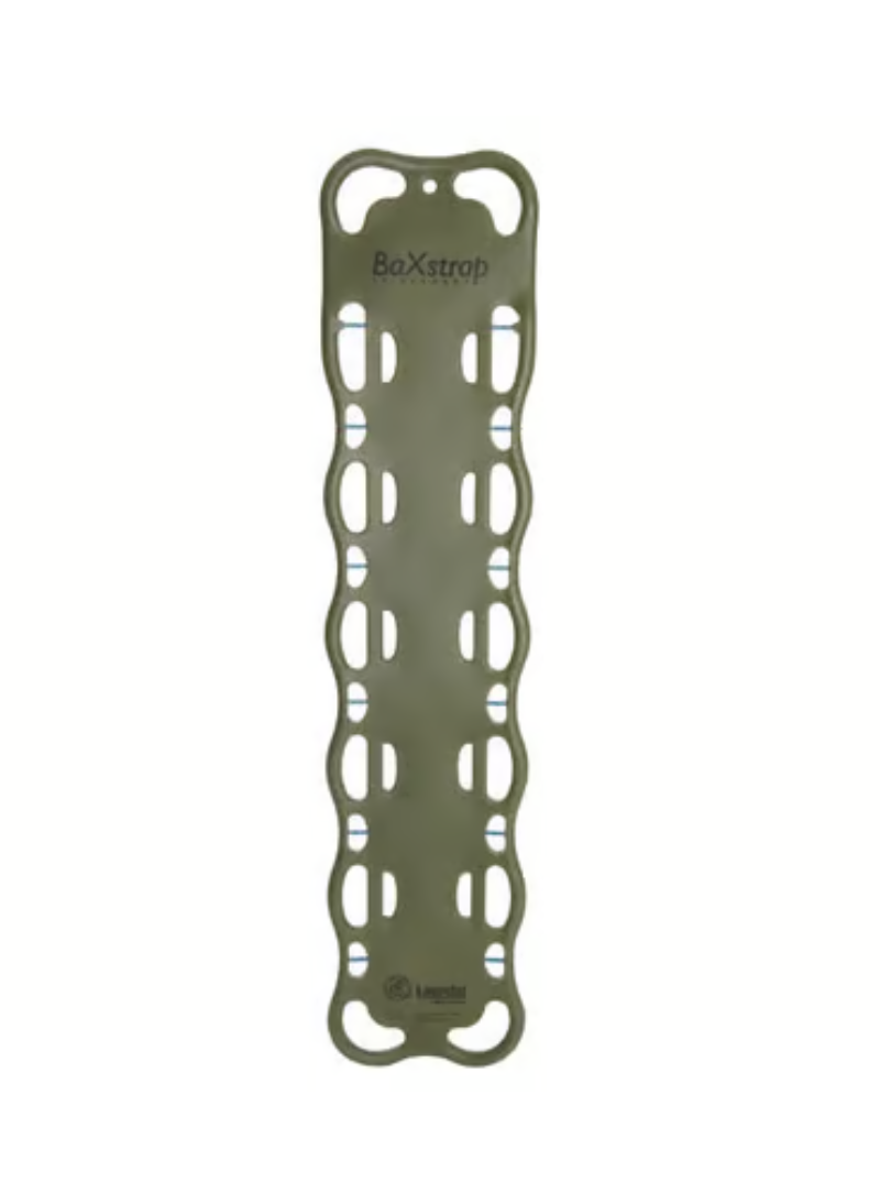 Baxstrap, båre grønn